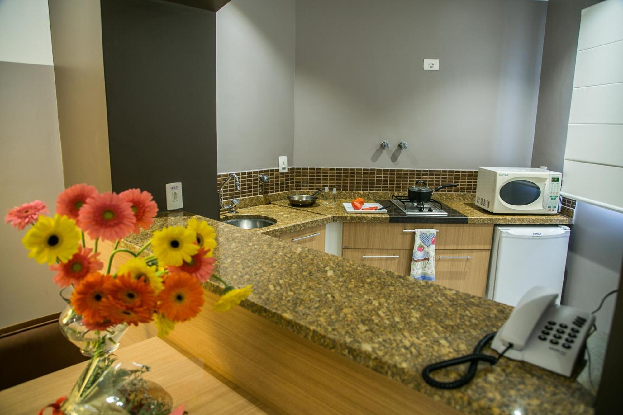 Cosmopolitan Praia Flat Сантос Экстерьер фото